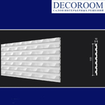 Decor-Dizayn. Панель DD930, 150x10x3000мм. Полимер, композит