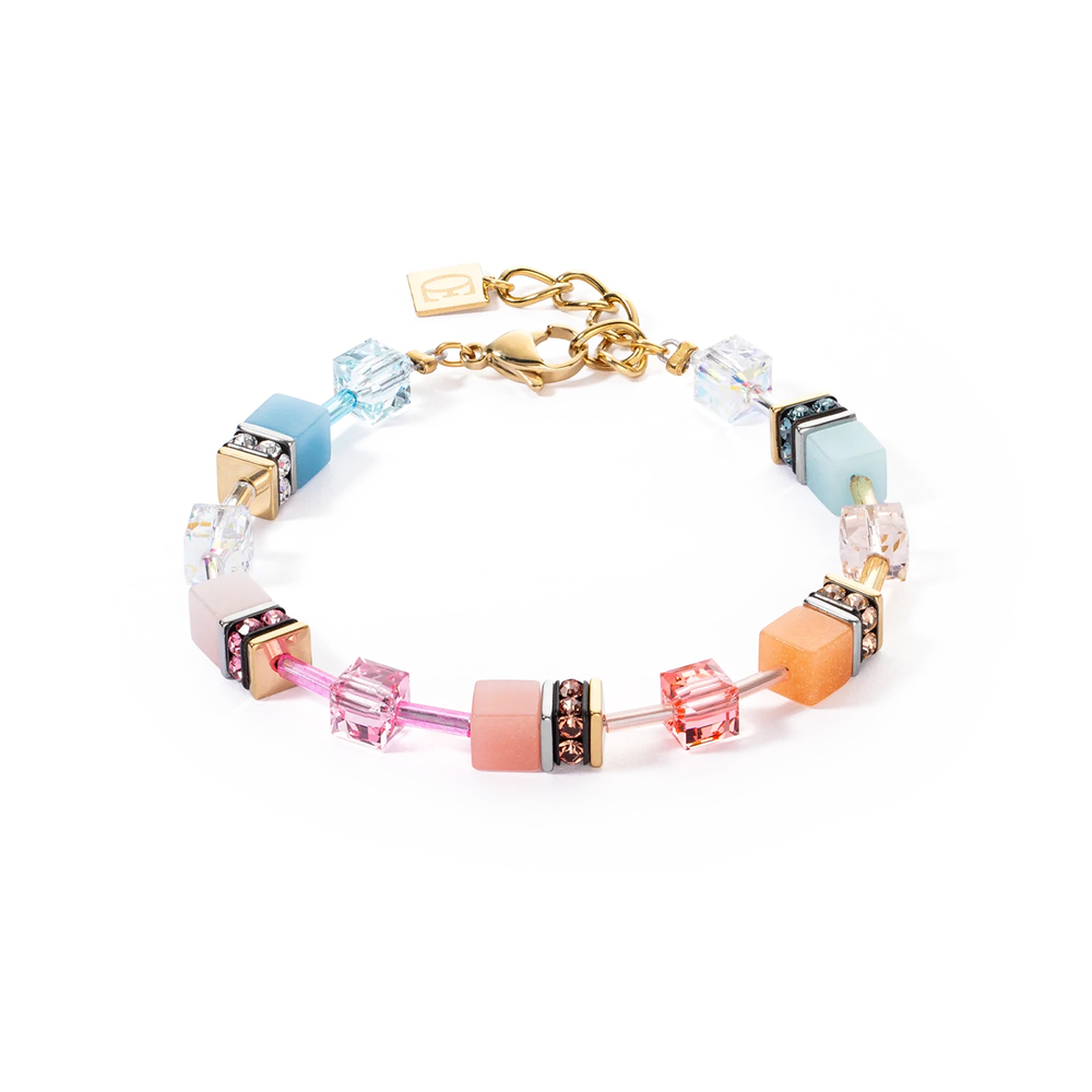 Браслет Coeur de Lion Aqua-Apricot 2838/30-2028