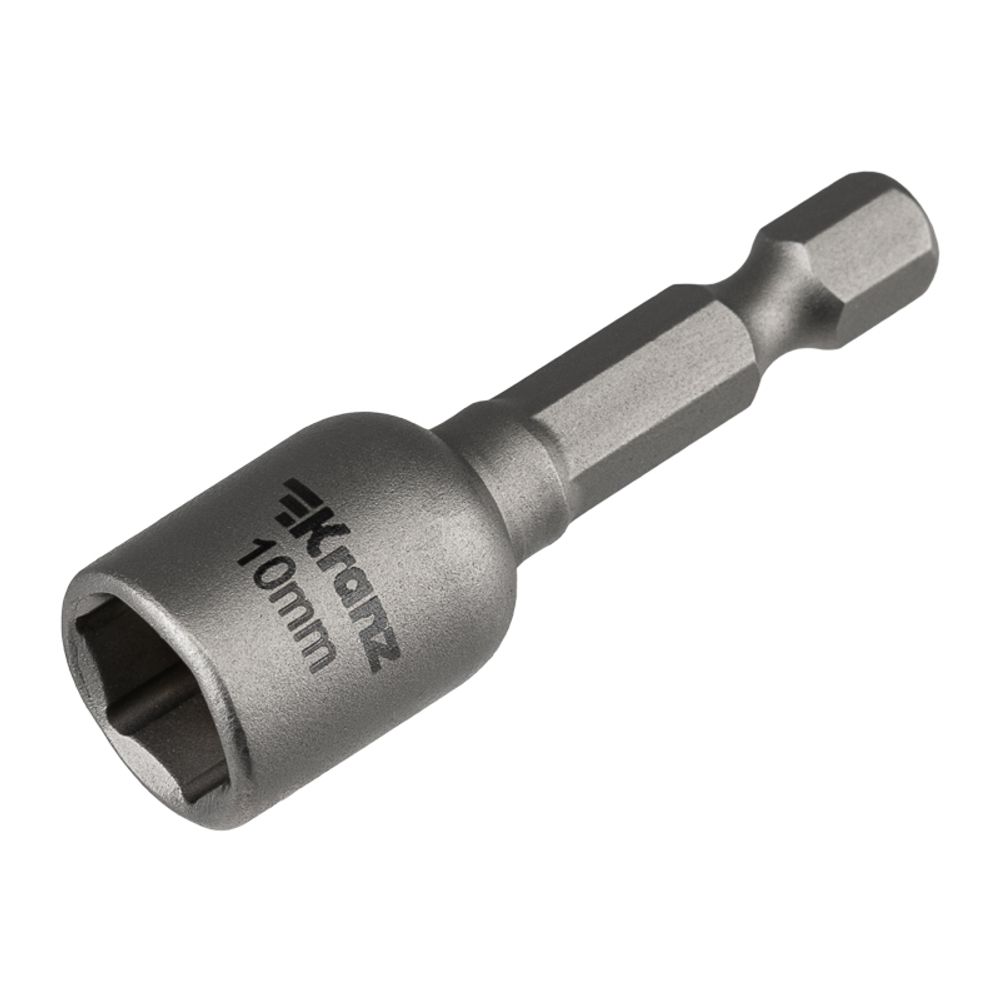 Ключ-насадка магнитный 1/4" 10х48мм (1 шт/уп) KRANZ