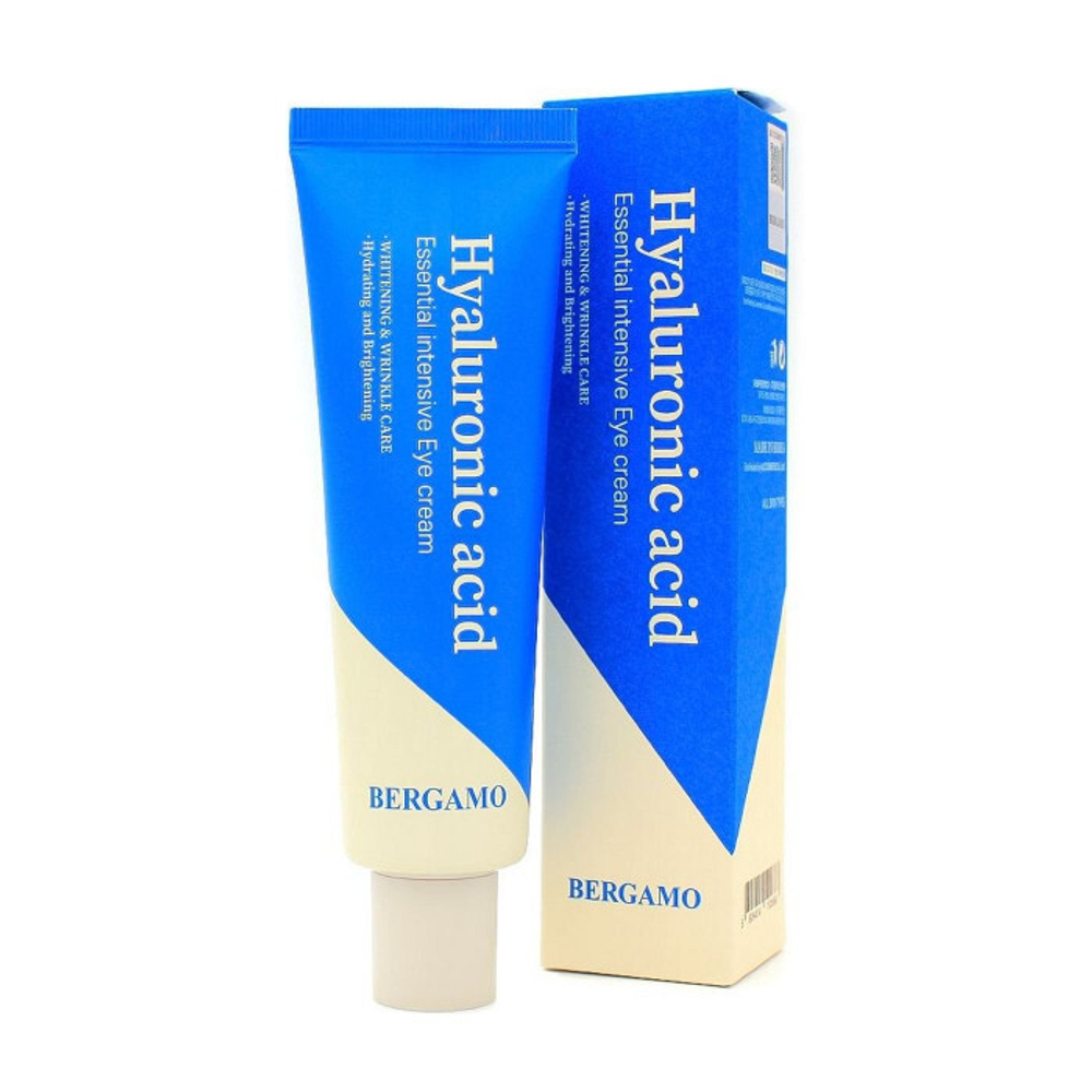 Увлажняющий крем для век с гиалуроновой кислотой Bergamo Hyaluronic Acid Essential Intensive Eye Cream