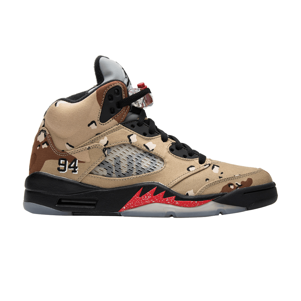Кроссовки Supreme X Jordan Air Jordan 5 Retro Desert Camo