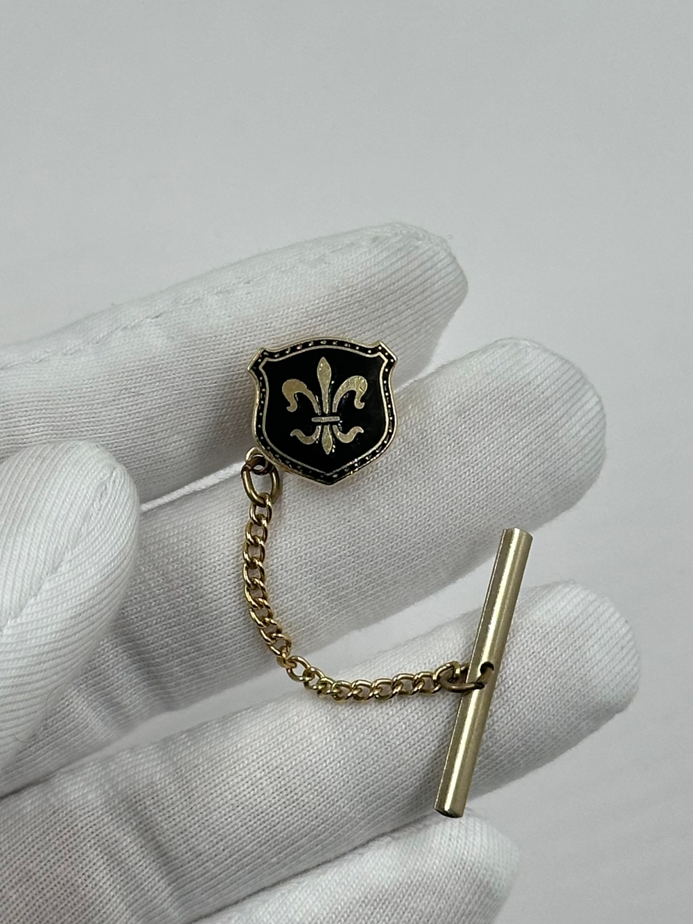 Пин для галстука Fleur-de-lis