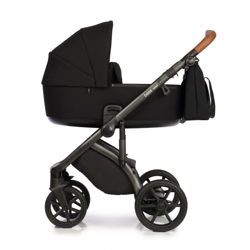 Коляска 2 в 1 Roan Bass Next Sport (Черный) Black