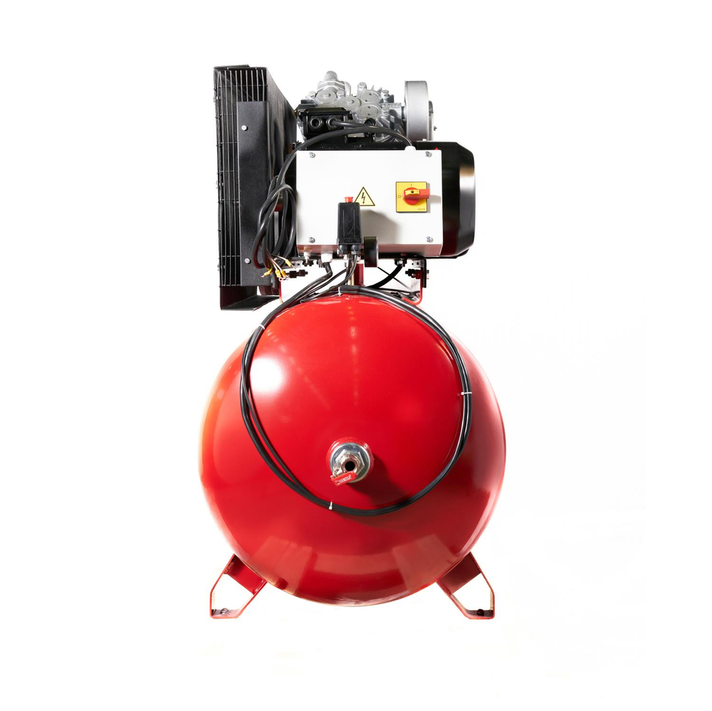 Компрессор ROSSVIK СБ4/Ф-500.LТ100-11, 1700 л/мин, 10 бар, ресивер 500 л, 380 В/11 кВт, красный