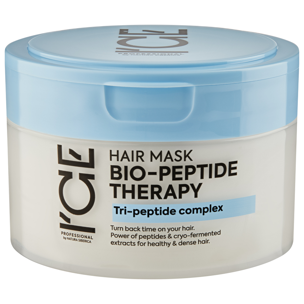 Маска ICE Hair Mask Bio-Peptide Therapy для восстановления и уплотнения тонких и ломких волос - 200 мл.