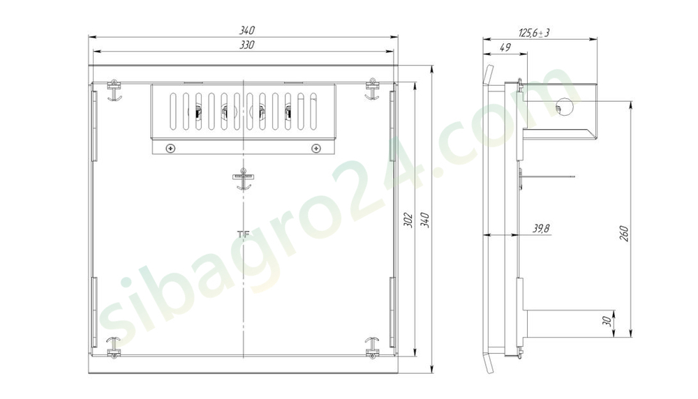Конфорка к плите АТЕСИ Традиция-4 (ЛК 9.48 250.000)