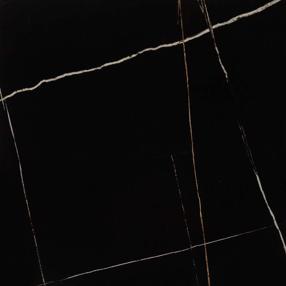 Керамогранит Lavelly Marble Accent черный полированный 600х600х8,2 мм (4 шт.=1,44 кв.м)