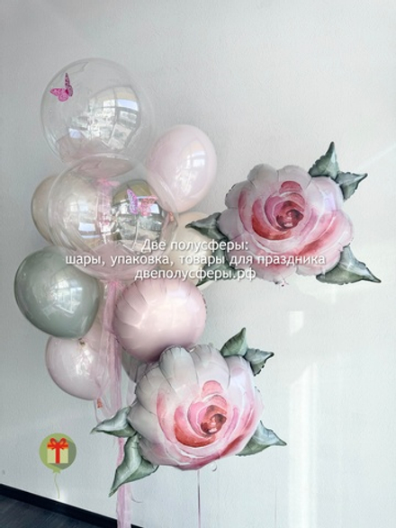 Набор шаров Роза