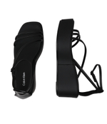 Кожаные босоножки Calvin Klein - черный(HW0HW01949)