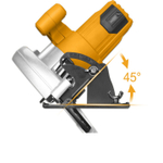 Циркулярная пила INGCO CS18538 INDUSTRIAL 185х20 мм 1,4 кВт