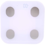 Весы напольные электронные «SMART- new» 28*28*0,5 см, bluetooth (работает от 3хААА), белый