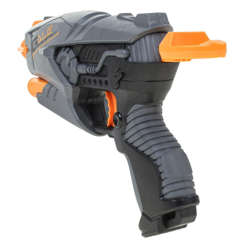 Пистолет с мягк.пулями, коробка ZC7151