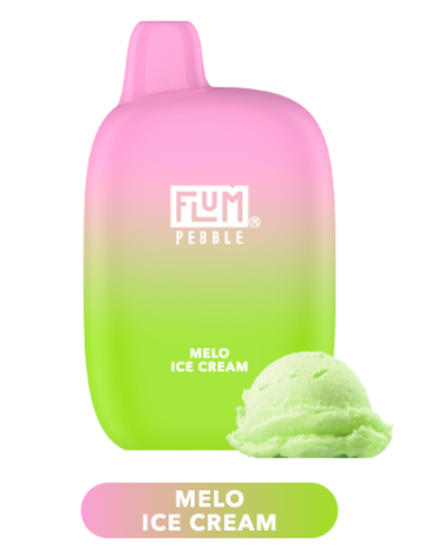 FLUM Pebble Melo ice cream (Мороженое с дыней) 6000 затяжек 20мг (2%)