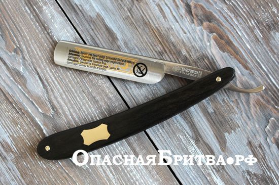 Опасная бритва Dovo Astrale Ebenholz 5/8