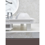 Сушилка для посуды atle раздвижная большая, белая