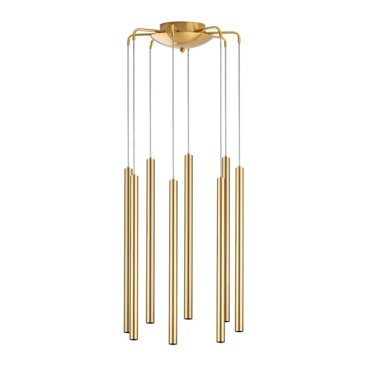 Комплект с подвесной люстрой Lightstar Tubo (574733+747243 (8шт) L8T747243