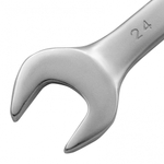 КЛЮЧ КОМБИНИРОВАННЫЙ MATRIX 24ММ CRV МАТОВЫЙ ХРОМ 15119