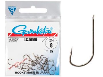 Крючки Gamakatsu LS-1010B HOOKS BRONZE разм. 08 25шт.