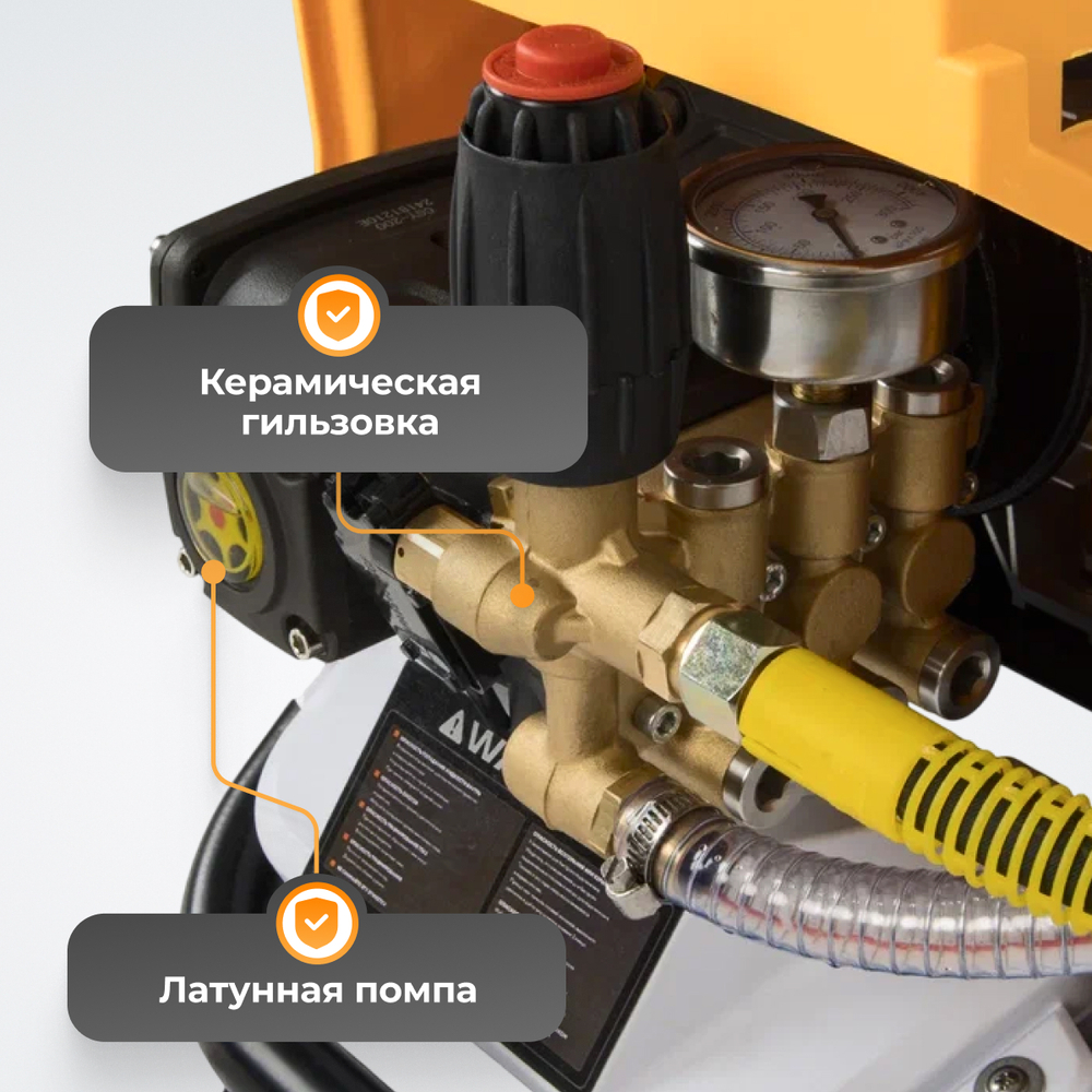 WDK-HPW3300 Аппарат высокого давления 3.3КВт; 220В; 150 бар; 780л/ч