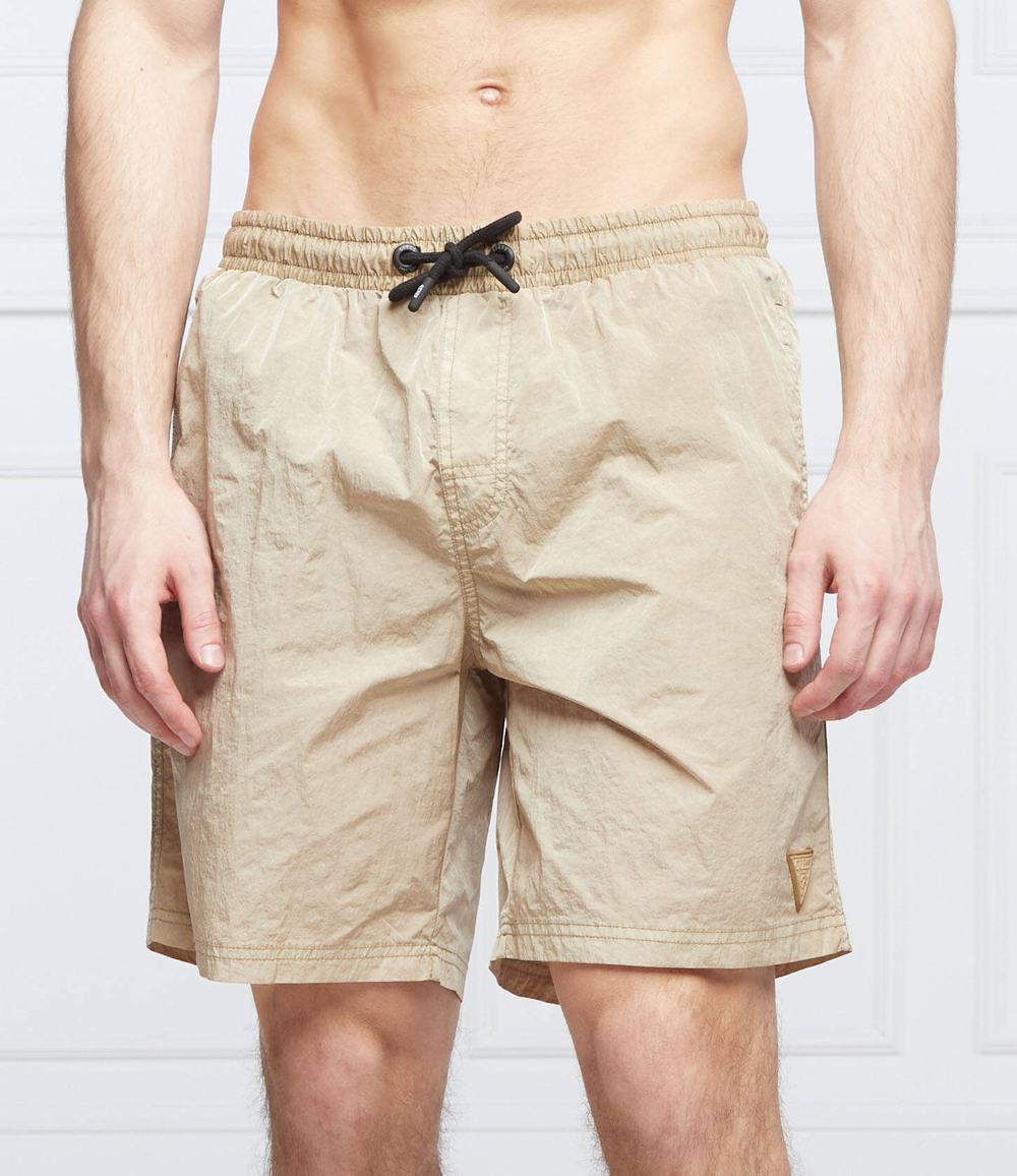 шорты для плавания GUESS - бежевый(M2GD22 WDU80)