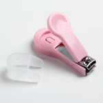 3893568 Набор маникюрный детский «Для Малышки», 4 предмета: ножнички, книпсер, пилочка, щётка