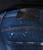 Джинсы ENSIAN IGGY John Richmond - темно-синий(RMP23149JE)