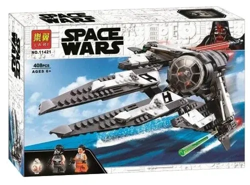 Конструктор Star Wars "Перехватчик СИД Чёрного аса" 408 дет.