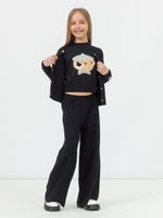 Кардиган для девочки в школу AT1026 черный