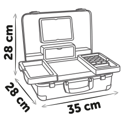 Игровой набор салона красоты Smoby My Beauty 320169 в чемоданчике с 13 аксессуарами от 3 лет — фото 5