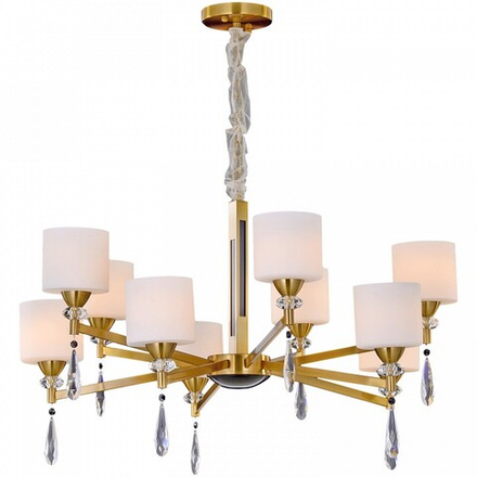 Подвесная люстра ILLUMICO IL5182 IL5182-10PLS-29 BRASS KELTIC