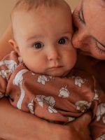 Комбинезон Mjölk Sleep and Play Слоники оригами, уценка