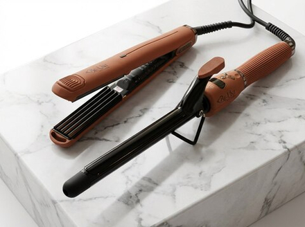 Профессиональная плойка для волос BE STYLE 19 мм и профессиональный Утюжок-Гофре ПРО для волос BE ST