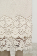 Юбка миди из трикотажа