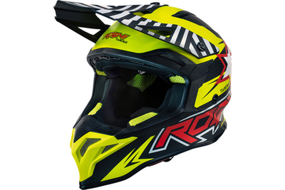 Мотошлем Roqvi модель TWISTER (Мотошлем ROQVI TWISTER зелено/черный матовый )