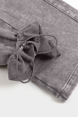 Трикотажные Брюки SHMOT "BLANK" GARMENT DYE Серый