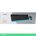 Набор периферии A4Tech Fstyler F1010 Blue черный/синий