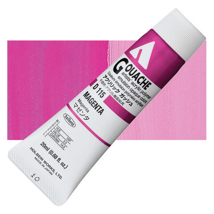 Holbein Acrylic Gouache 20 мл. 115 [А] Magenta