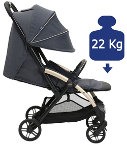 Коляска прогулочная Chicco XPlus Dark Shadow
