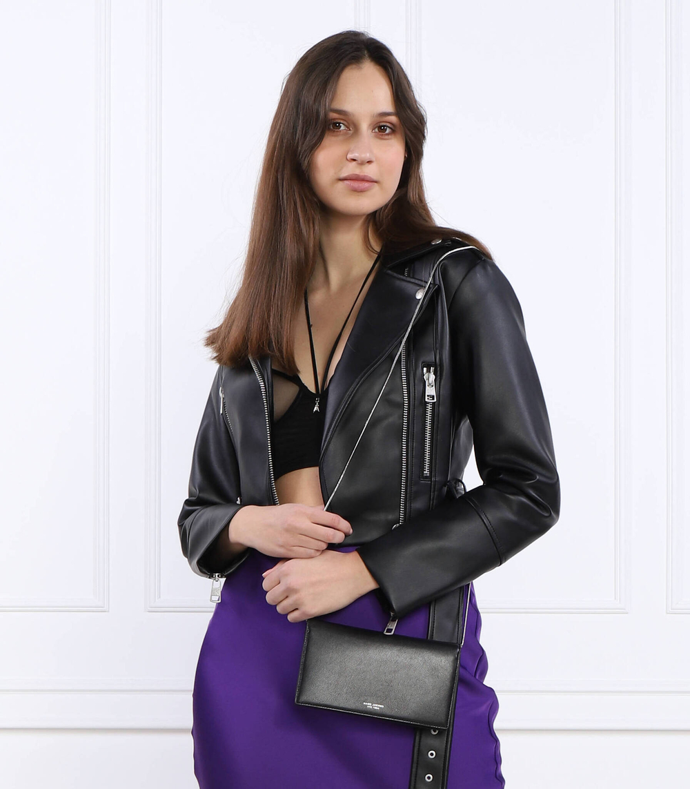 Кожаный клатч THE SLIM 84 MINI Marc Jacobs - черный(S173L03FA22)