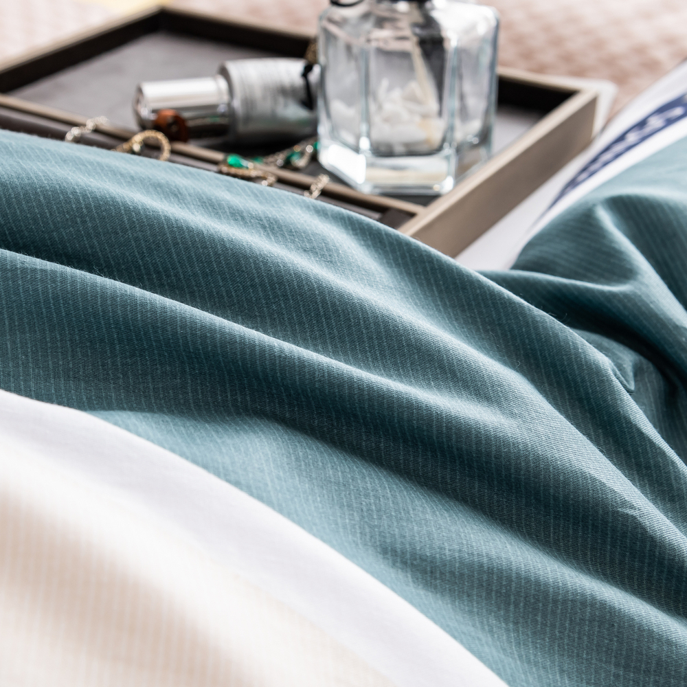 Комплект постельного белья Люкс Сатин 100% хлопок на резинке AR311