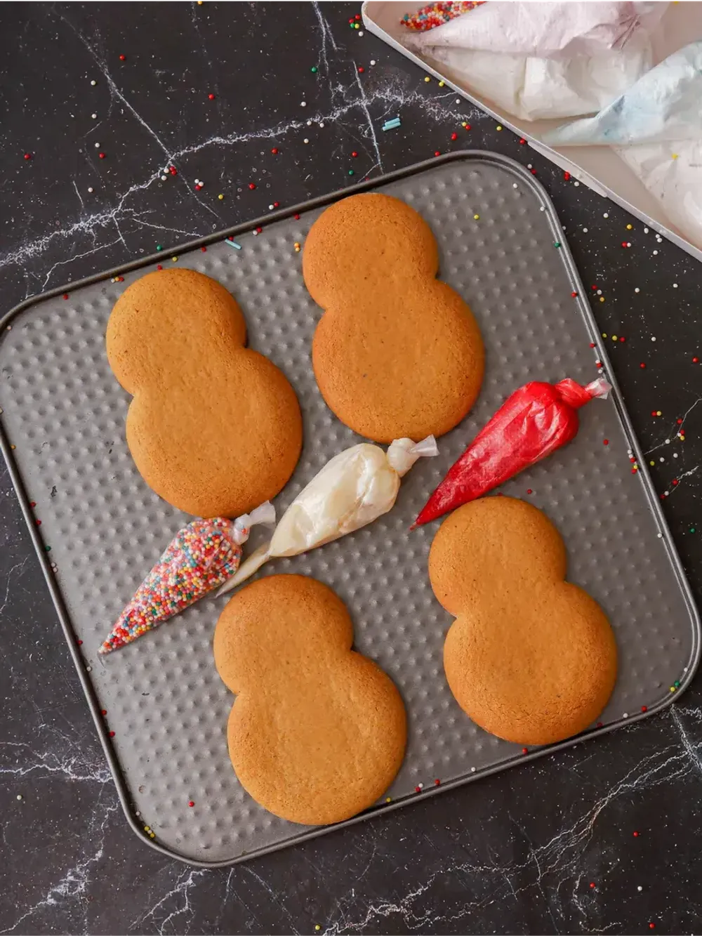 Набор для росписи "8 Марта" из имбирного теста