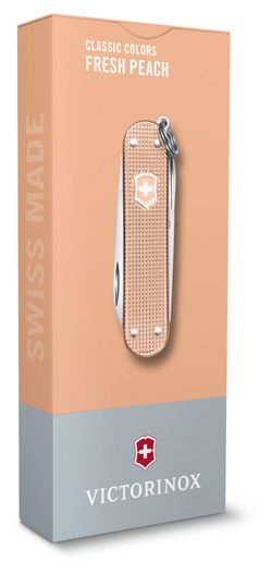 Нож-брелок Victorinox Classic SD Alox Colors "Fresh Peach" 58 мм (0.6221.202G) 3
