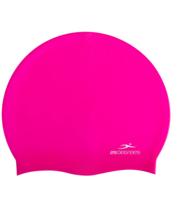 Шапочка для плавания Nuance Pink, силикон, подростковый