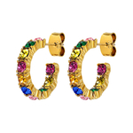 Серьги Dyrberg Kern RAQUEL SG RAINBOW 470116