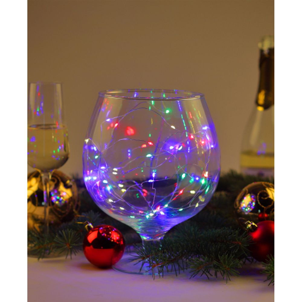 ENIN -5NM ЭРА Гирлянда LED Нить 5 м мультиколор, АА