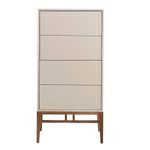 Шифоньер CP1709 /7036 лакированный 4 ящика серый Ral 7044