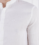 Льняная рубашка Armani Exchange - белый(8NZC66 ZNCFZ)