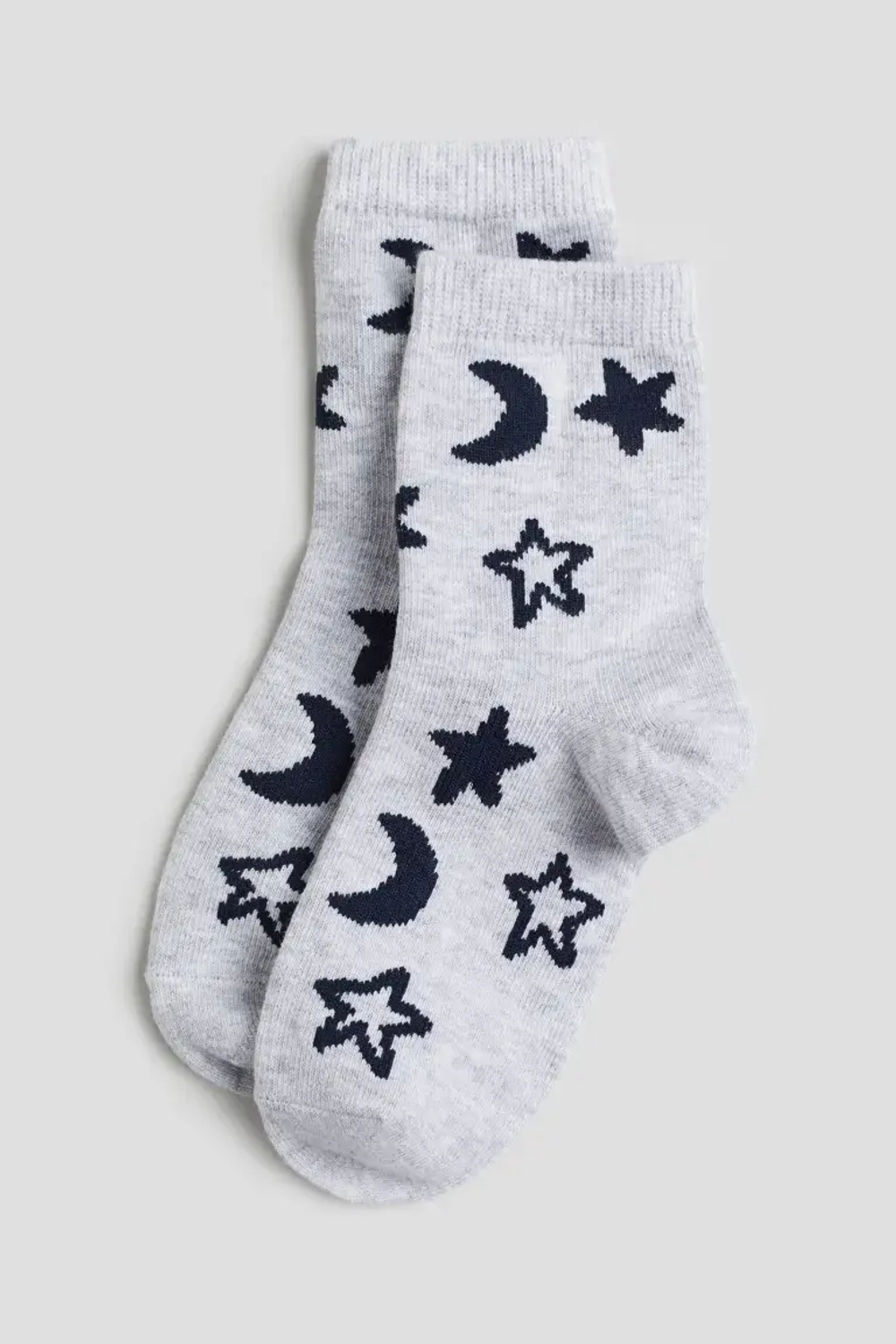 H&M Набор из семи пар носков, светло-серый