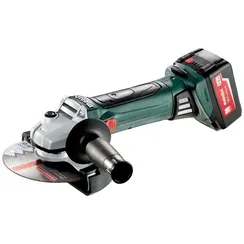 Аккумуляторная болгарка "METABO" W 18 LTX 150 Quick