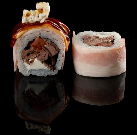 Ролл Бекон и Говядина тейсти 8 шт.